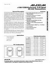 DataSheet MAX3031E pdf